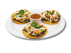 Chicken Tostadas
