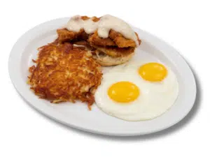 Chicken Biscuits & Eggs