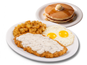 Country Fried Steak & Eggs